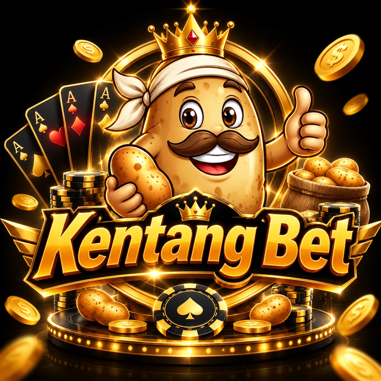 Aplikasi kentangbet Ringan untuk Android APK Resmi — ikon aplikasi